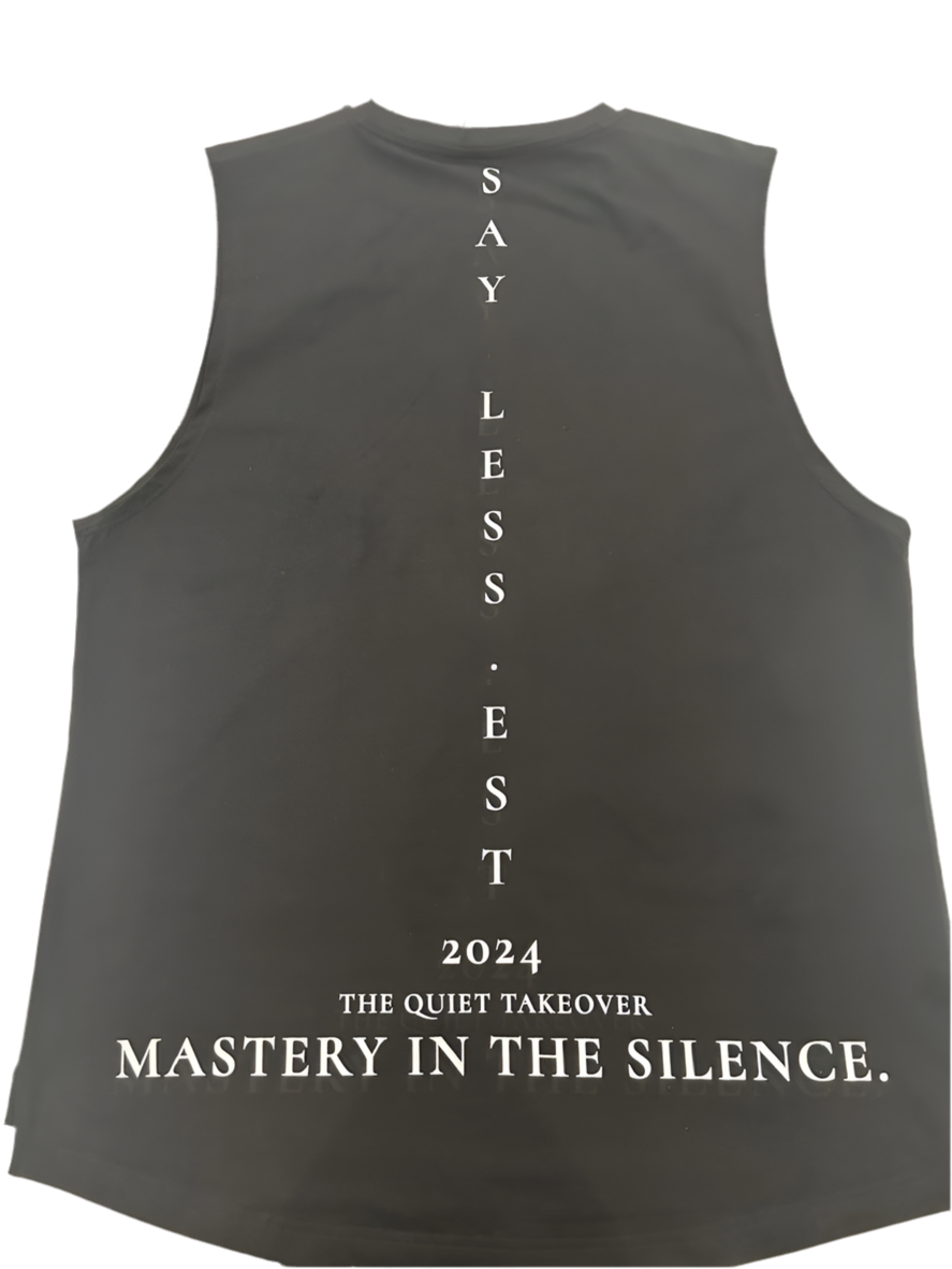 THE QUIET TAKEOVER, MASTERY IN THE SILENCE - VEST WHITE