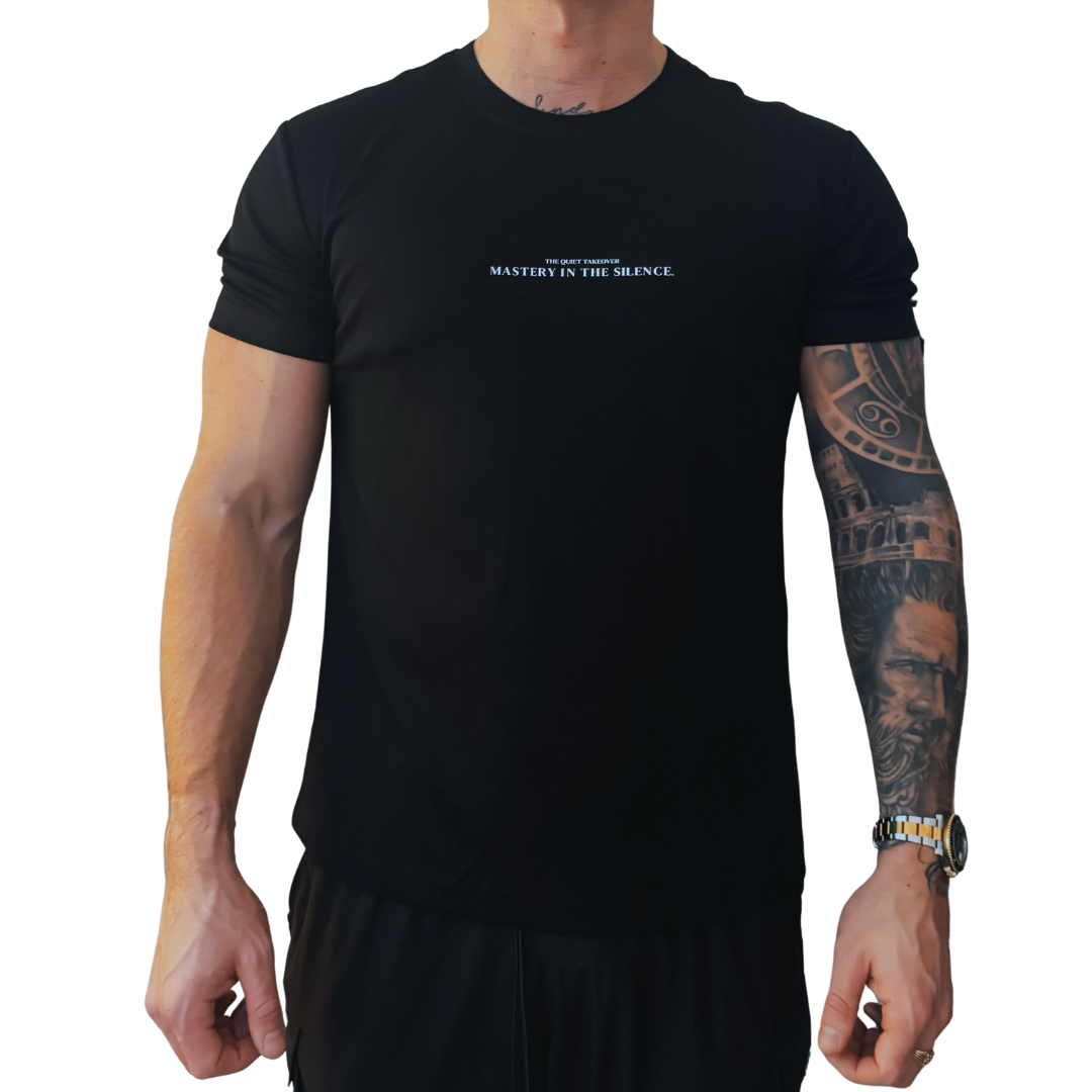 THE QUIET TAKEOVER, MASTERY IN SILENCE - Silk Feel T-Shirt