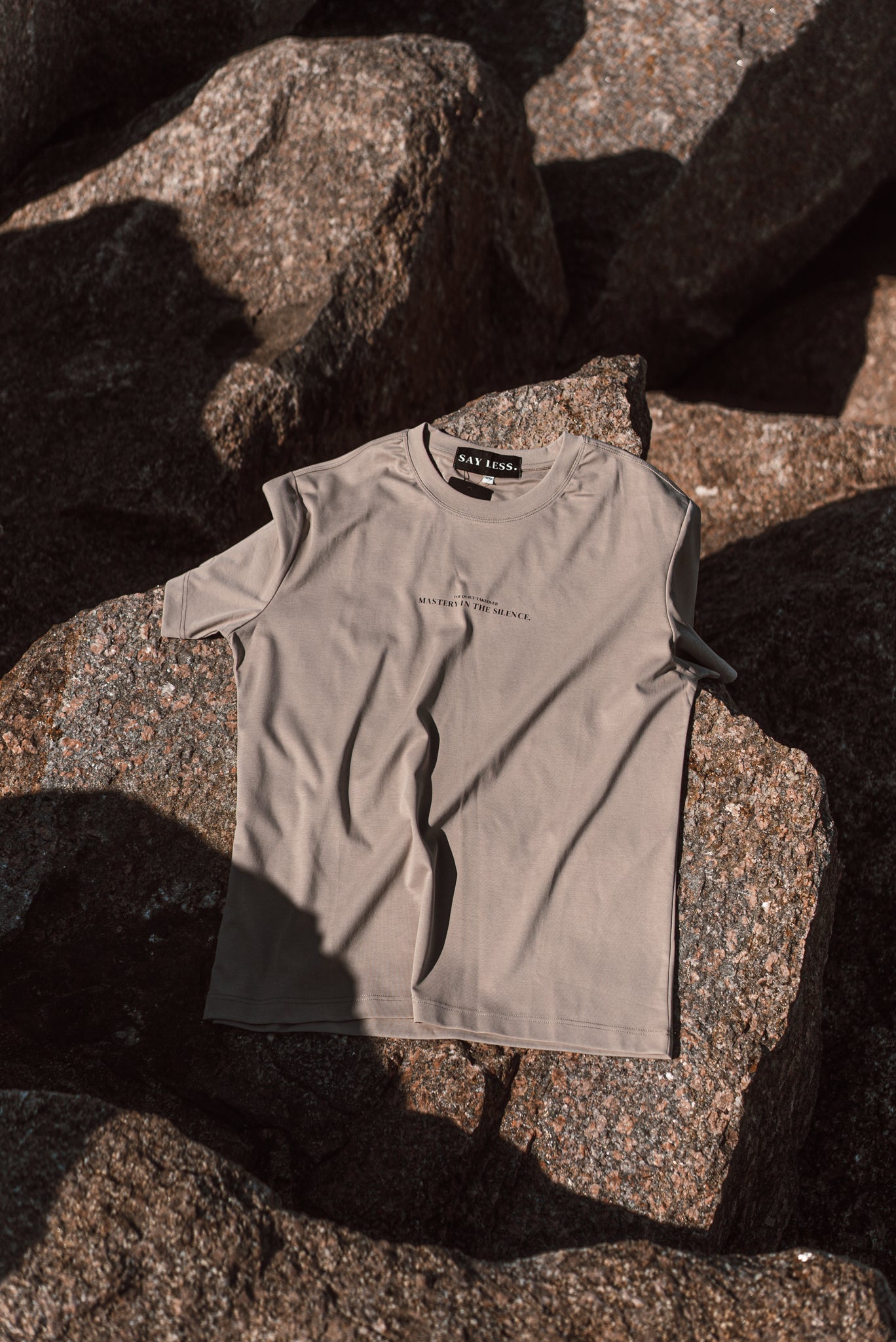 THE QUIET TAKEOVER, MASTERY IN SILENCE - Silk Feel T-Shirt
